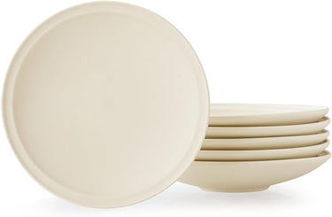 WENSHUO Plato de cena lineal (6 piezas L)